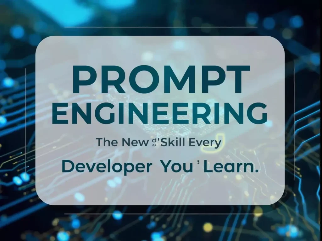 Prompt Engineering The New Coding Skill Every Developer Must Learn Developer Must Learn blog dks